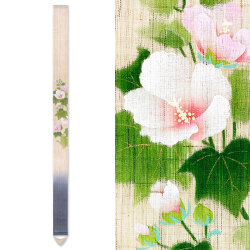 細タペストリー　　洛柿庵 モダンインテリア らくしあん　酔芙蓉