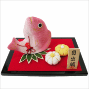 龍虎堂　リュウコドウ　ちりめん　和紙　縁起飾り　お正月