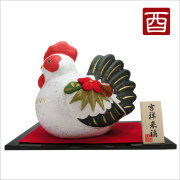 酉年　干支の置物　２０１７　　龍虎堂　リュウコドウ　和紙