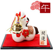 干支,置物,飾り,午,うま,馬,ウマ,2026,令和８年,リュウコドウ,龍虎堂,石川紙業