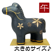 干支,置物,飾り,午,うま,馬,ウマ,2026,令和８年,リュウコドウ,龍虎堂,石川紙業