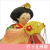 ちりめん　雛人形　雛飾り　お雛様　龍虎堂