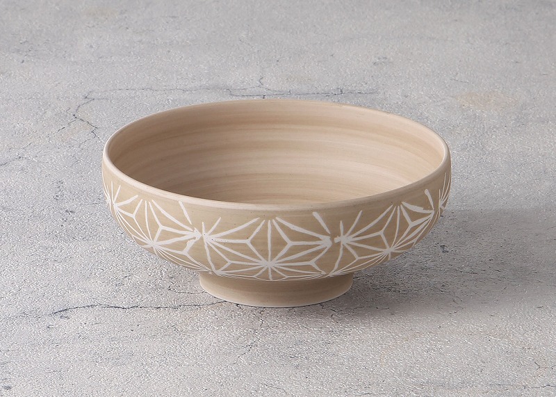 【Upcycled】Neo Clay平ボール（麻乃葉模様）