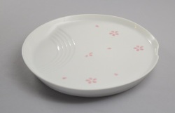 有田焼 ヘルシー減塩プレート(桜）