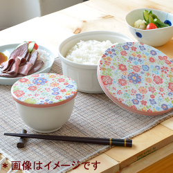 有田焼　セラミックおひつ1.5合(白)