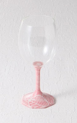 【Upcycled】Neo Clayグラス（若葉模様）