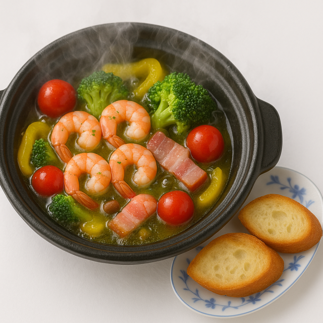 空焚きOK！直火・レンジ・オーブン調理可能～『有田焼ヘルシータジン鍋』