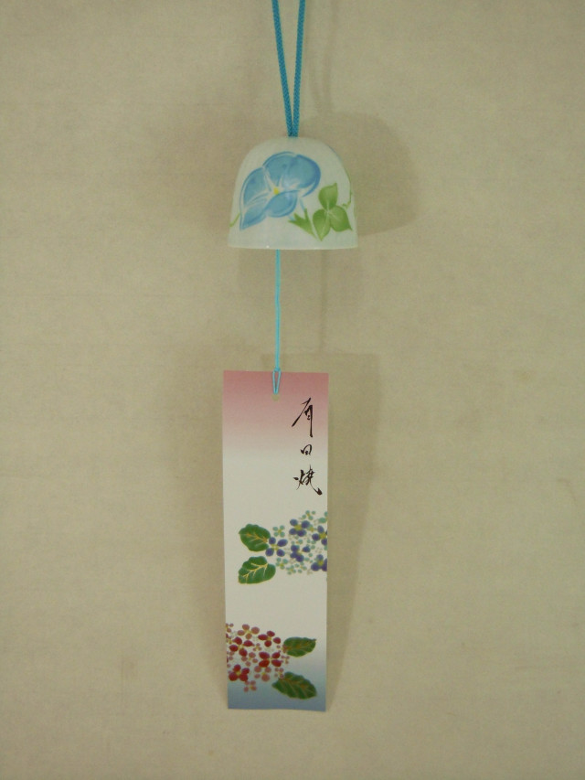 有田焼 花柄風鈴 Kmaoyuさま 有田焼の風鈴で日本の夏の音色を！