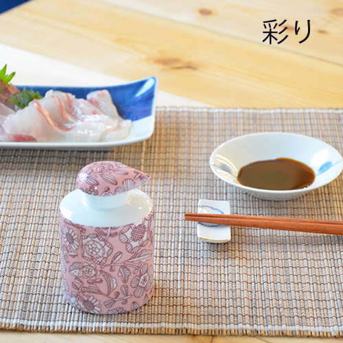 ピタッと止まる醤油差し（彩り）