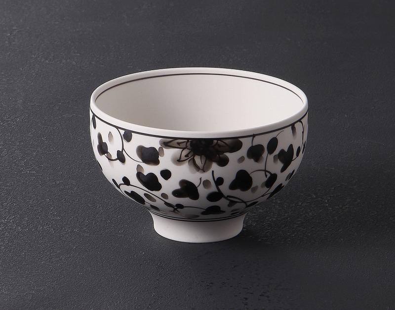 【Upcycled】Neo Clayボール（手描墨絵唐草）