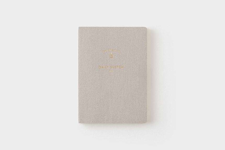 〔デイリースケッチミニ 160〕B7 ノート 無罫【4点までネコポス配送可】