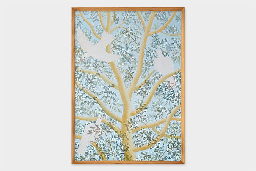 Kazuko Furuta　「風の音」　アートポスター　CWプリント　〔アート タッチ〕【他の商品との同梱不可/送料無料】