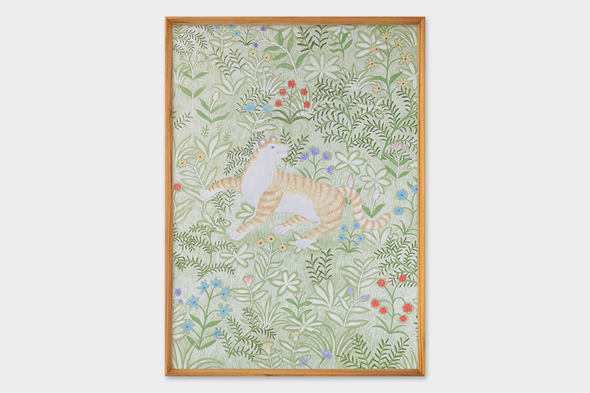 Kazuko Furuta　「New world」　アートポスター　CWプリント　〔アート タッチ〕【他の商品との同梱不可/送料無料】