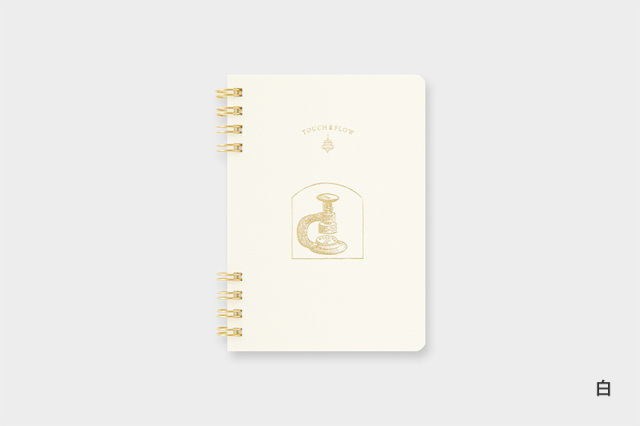 〔スタンプリングノート〕B7 ノート スタンプ帳　無罫（無地）【4点までネコポス配送可】