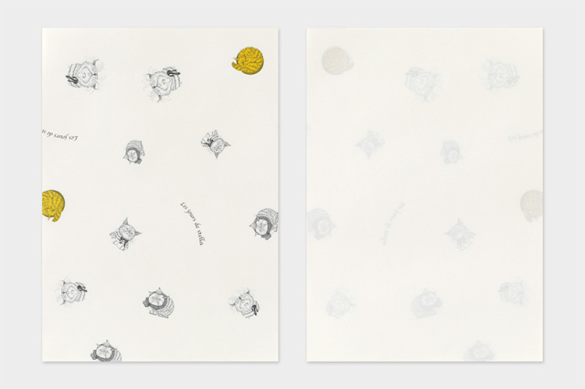 rui様　色紙セット 色紙 シック レザー風 ネイビー | 高級感のある寄せ書き用色紙 - 包む