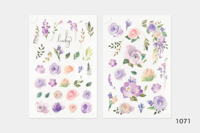 海外転写シール ☆ ボタニカル 3種類 ☆ MU 海外転写シール ☆ ボタニカル 3種類 ☆ MU