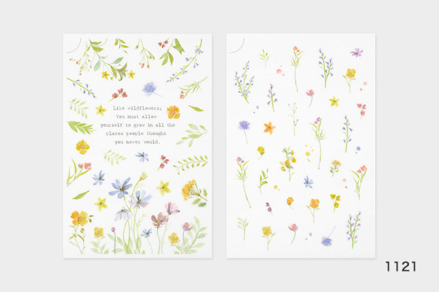 ♡海外シール♡ MU さん 169 together flower