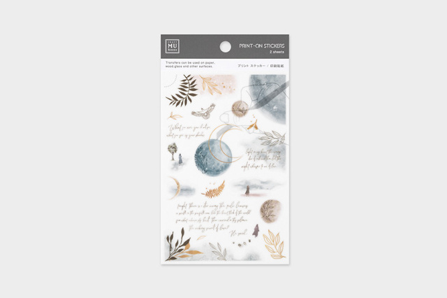 MU 転写シール [PRINT-ON STICKERS]｜タッチアンドフロー