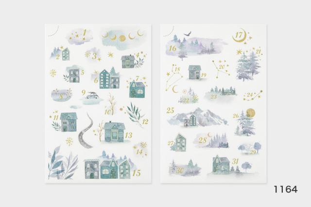 ＭＵ　転写シール　[PRINT-ON STICKERS]【10点までネコポス配送可】