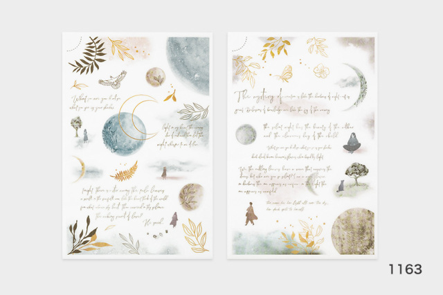 ＭＵ　転写シール　[PRINT-ON STICKERS]【10点までネコポス配送可】