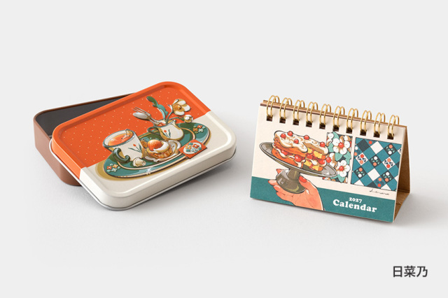 ART PRINT JAPAN　スイーツ缶カレンダー　2027年版