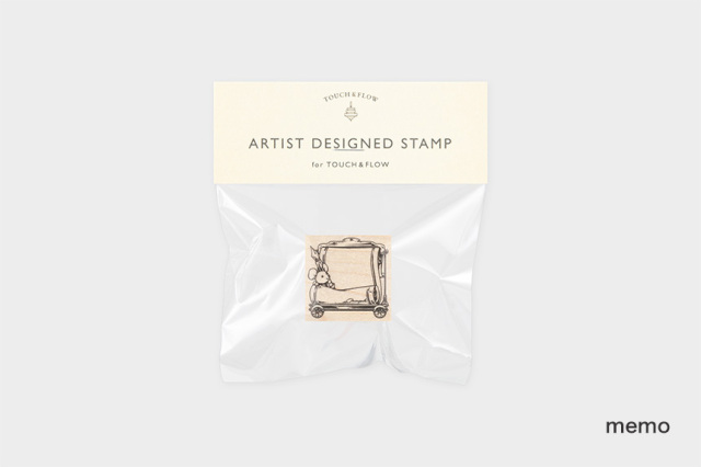 ※6月上旬再入荷予定　アーティストスタンプ　monpoche【お一人さま 各柄5点まで／ネコポス不可】