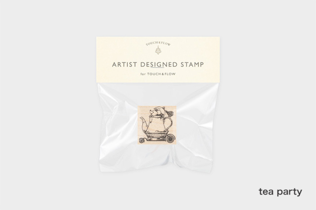 ※6月上旬再入荷予定　アーティストスタンプ　monpoche【お一人さま 各柄5点まで／ネコポス不可】