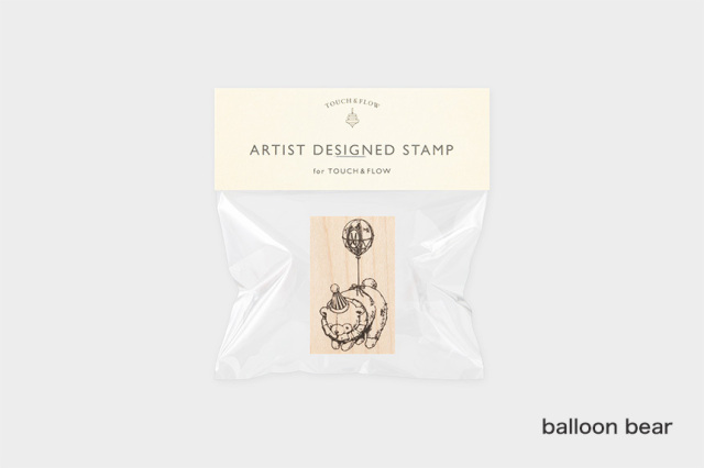 ※6月上旬再入荷予定　アーティストスタンプ　monpoche【お一人さま 各柄5点まで／ネコポス不可】