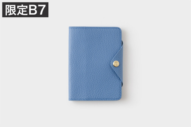 2026年限定カラー】〔ミニスケッチ〕B7 ノート＆手帳用革カバー