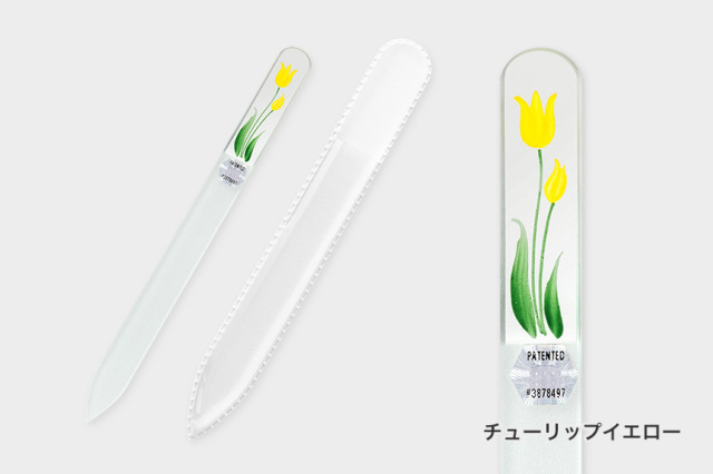 Blazek　ハンドペイントガラス爪やすり