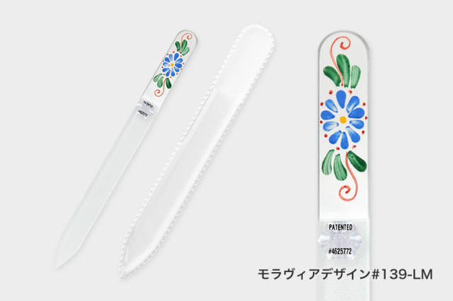 Blazek　ハンドペイントガラス爪やすり
