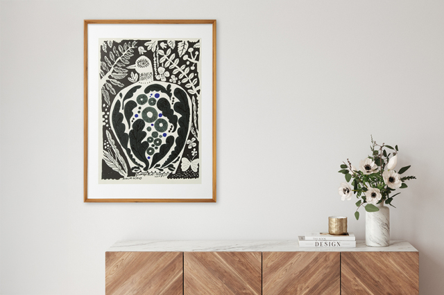 Ornamentale Plakatkunst アートポスター　34枚 Kanae Kouno 「Wandervogel」 アートポスター CWプリント 〔アート