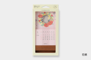 MIDORI　季節をのぞくカレンダー　2026年版/花柄