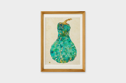 Yuko Kurihara　「翡翠かぼちゃ」　A4　アートポスター　CWプリント　〔アート タッチ〕【送料無料】