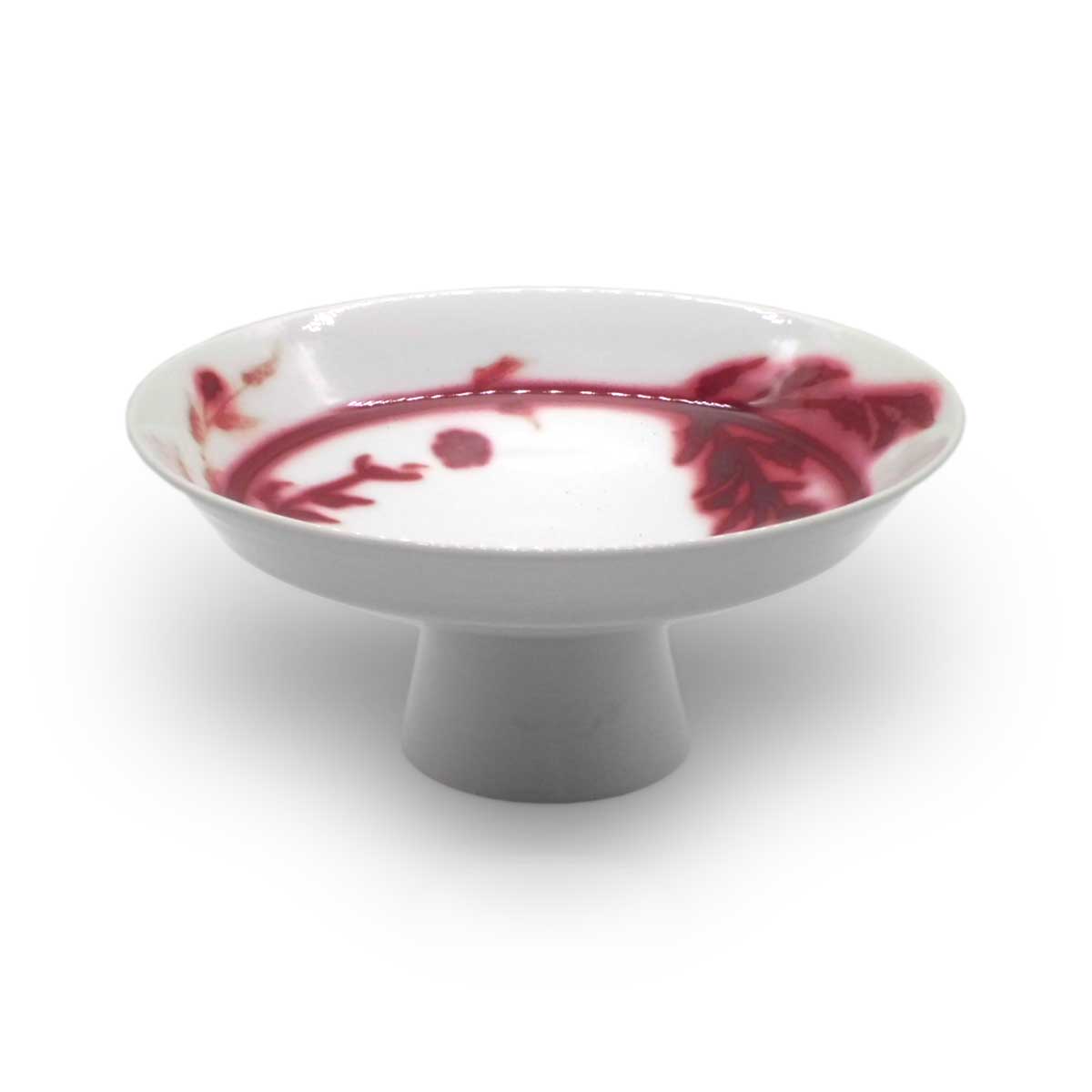 紅彩 盛鉢 河口純一作