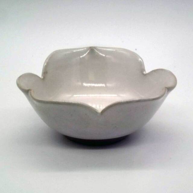 唐津焼 柏釉 割山椒 小鉢 尋陽窯