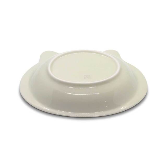 有田焼 色絵 子供食器 ミニうさぎ  カレー皿