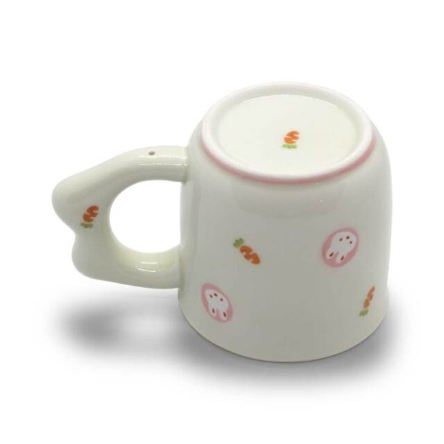 有田焼 色絵 子供食器 ミニうさぎ  マグカップ