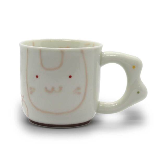有田焼 色絵 子供食器 コパン マグカップ