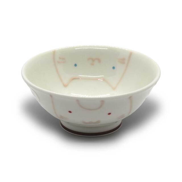 有田焼 色絵 子供食器 コパン めし碗