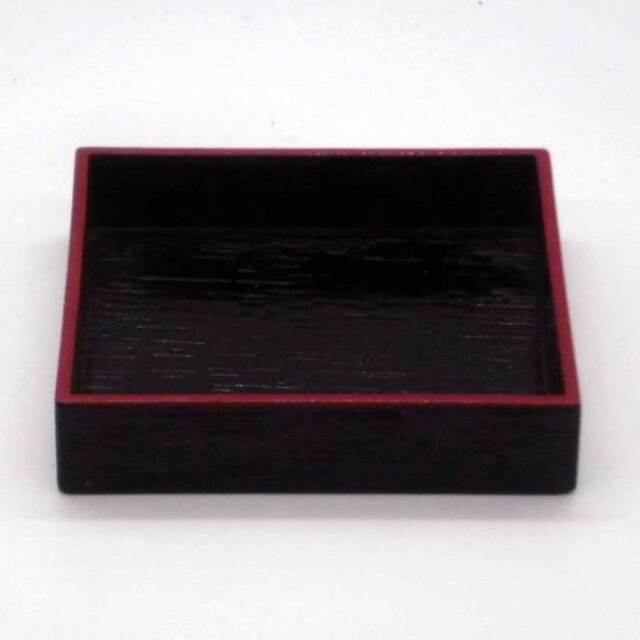 有田焼 精磁 染付 筒型 灰皿 木受け皿付き