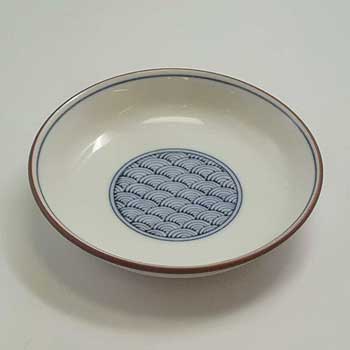 青海波小皿