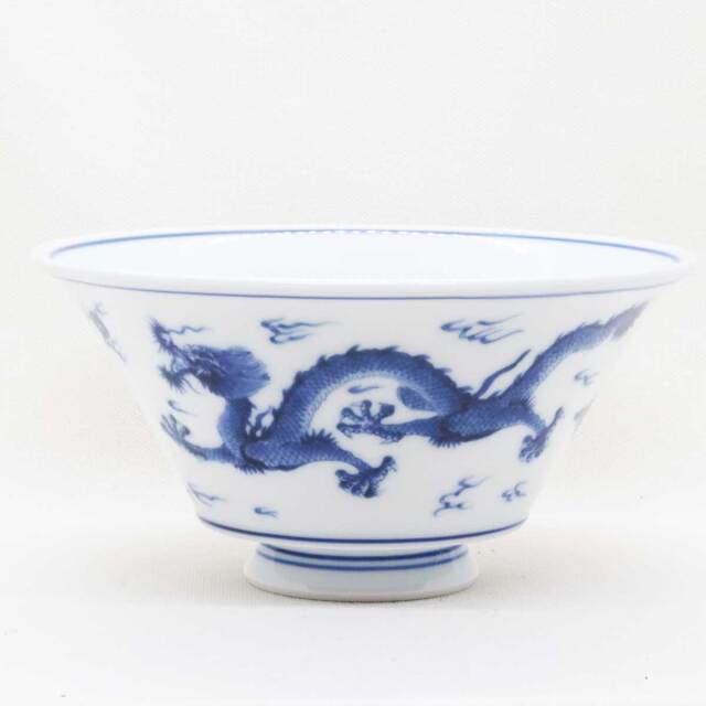 染付龍絵イケメン丼