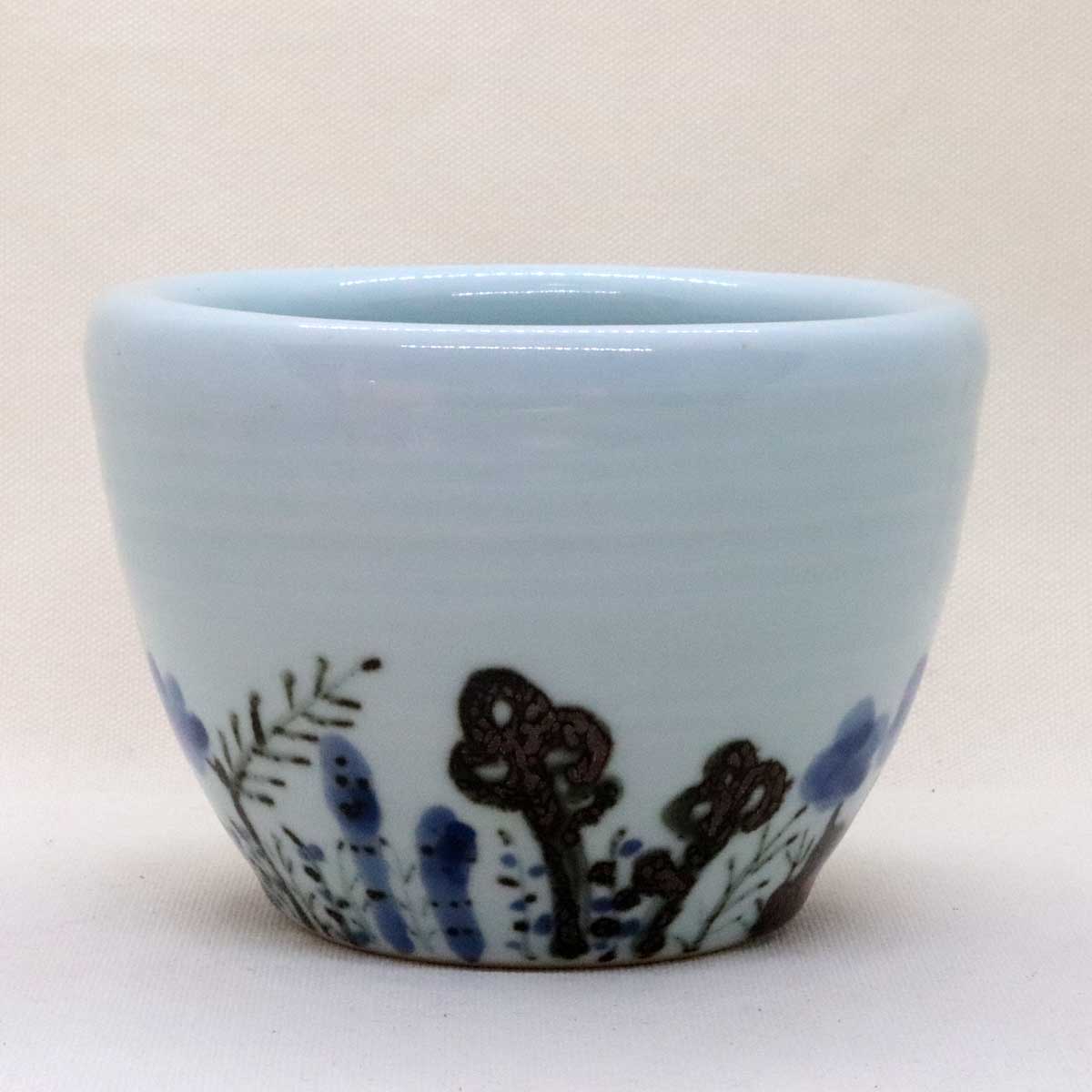 わらび絵ポット小壺