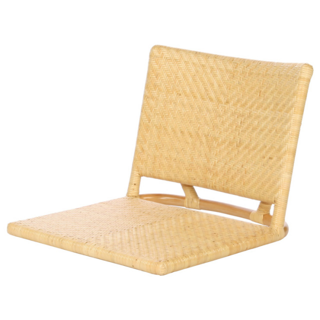 座椅子 YR-SF-006-NA サイズ(cm)W:51　D:57　H:40 | 天然ラタン | 【受注生産 | 】