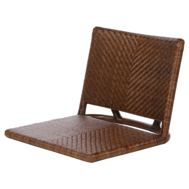 座椅子 YR-SF-006-RB サイズ(cm)W:51　D:57　H:40 | 天然ラタン | 【受注生産 | 】