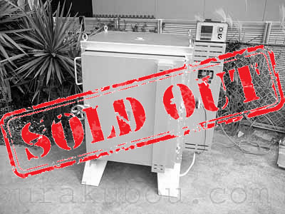 【中古】 電気窯『TRB-J8V』 2007年製　200V単相 フルセット＜売約済×＞