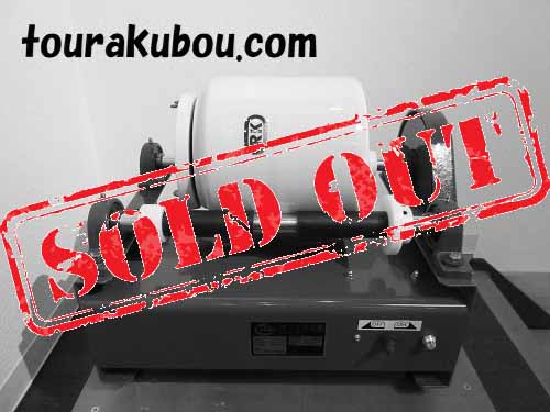 【新古】シンポ ポットミル機 PTA-1 2009年製 ＋ポットミル容器φ210mm 3L（磁器玉付き）未使用＜売約済＞