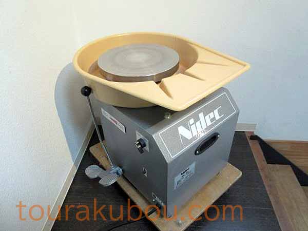 【中古】日本電産シンポ 電動ろくろ RK-3D ドベ受付き 2019年製 動作良好＜入荷○＞