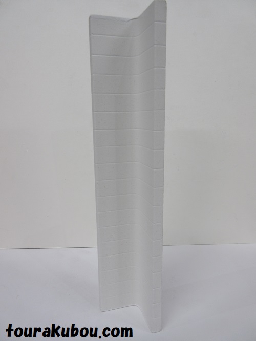 L型支柱9寸（H約270mm）ライン入